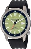 Momentum Men's 1M-SP20Y8B Logic TI Yellow Dial Ribbed Rubber Strap Watch
