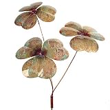 Copper Shamrock Garden Stake