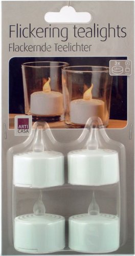 Elektrische Teelichter 4er Pack