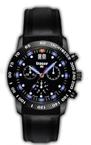 Traser H3 Classic Chrono Big Date Blue mit Leder-Armband