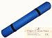 Yogamatte Gymnastikmatte Pilates Yoga Fitness Matte in Studioqualität blau