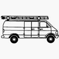 Tools & Hardware : Werner VR101-W 400-Pound Capacity Steel White Van Rack