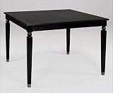 Kitchen & Housewares : Powell Peppercorn Gathering Table - Black Rub Through Red