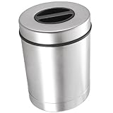 Oggi Stainless Steel Airtight Coffee Canister with Coffee Filter Compartment