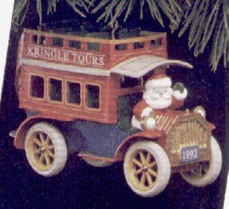 Here Comes Santa Kringle Tours 1992 Hallmark Ornament QX4341