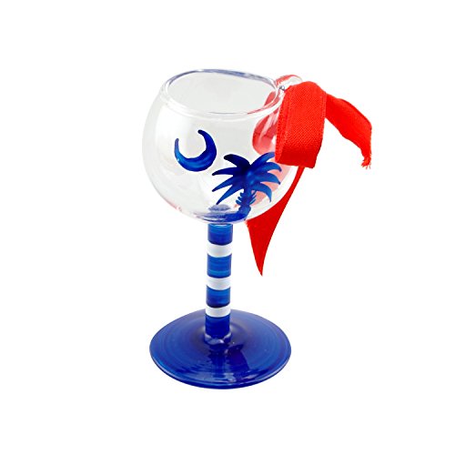 Palmetto Blue Moon X-mas Wine Ornament