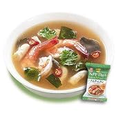 タイのトムヤムクン9gX３０袋セット【アマノフーズのフリーズドライ世界のスープ】（素材の栄養を保ちつつ美味しさを封じ込めた・お湯を注いで10秒）