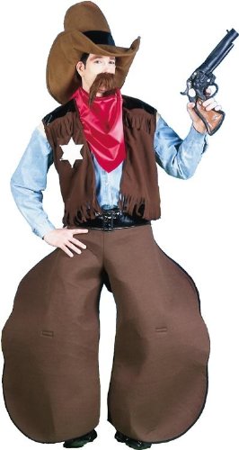 Comical Funny Cowboy Adult Costume  