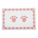 Pink Pet Paws Placemat