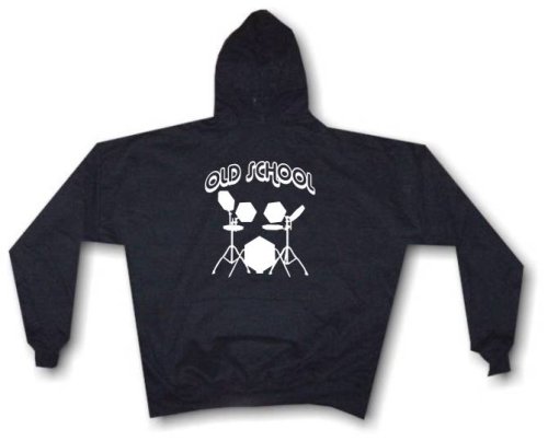 Click here to buy OLD SCHOOL Electronic Drum Set Drummers Logo Mens Hoodie Sweat Shirt Small thru 4XL.