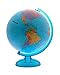 Blue Ocean World Globe By Globemaster, Desktop, English (12
