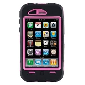 Otterbox Defender Case for iPhone 3G 3GS (Black/Pink)