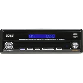 Boss Audio BV9650 DVD / MP3 / CD Receiver with 7" TFT Active Matrix Display