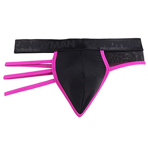 CandyMan 99041 Candyman Neon Effect Straps Brief