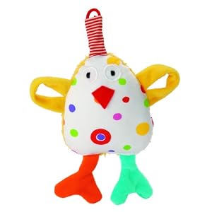 Tortellini Hen Grabbing Toy by Kathe Kruse