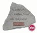 Pet Memorial Personalized Concrete Stone - In Memory