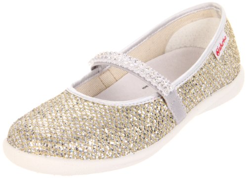 Naturino 7916 Ballet Flat (Toddler/Little Kid/Big Kid),Argento,31 EU (13 M US Little Kid)
