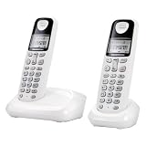 Sagemcom - D17T Duo - SAG-12256 - Téléphone sans fil numérique - Combine supplémentaire - Blanc