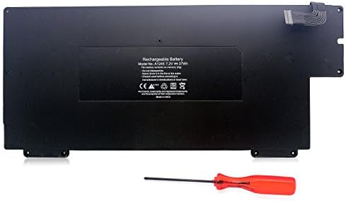 ADDWR New Laptop Battery for Apple A1245 A1237 A1304 MacBook Air 13" (Early/Late 2008 Mid 2009) MB003LL/A MC233LL/A MC234LL/A MB940LL/A MB543LL/A [Li-Polymer 7.2V 37Wh/5100mAh]