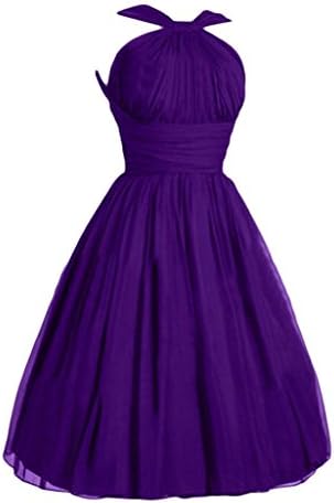 Victoria Dress Womens Fashion A-Line Short Chiffon Pageant Bridesmaid Dress - 8 - Regency