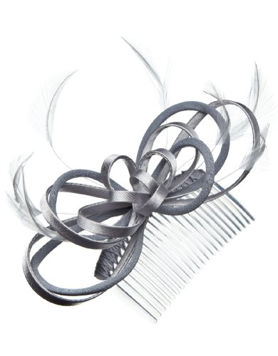 Accessorize Womens Narrow Satin Loop Comb