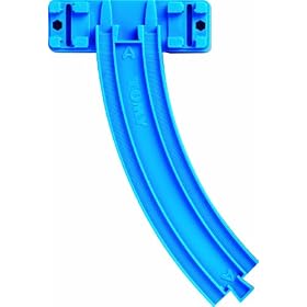 Tomy - Tomica - 85214 - V�hicule Miniature - Coffrets Rails Inclin�s Courbes et Plots