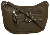 Stone Mountain Brewster Round Hobo,Olive,one size