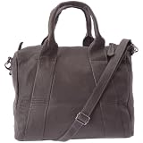 Belmondo 304207AF Sac à main femme - Gris Cuir