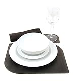 Denby White by Denby Tafelgeschirr-Set für 4 Gedecke, 28-teilig, Keramik, Glas und Zubehör