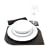 Denby White by Denby 28 Piece Ceramic, Glass and Accessories Tableware Set for 4 Placesettings
