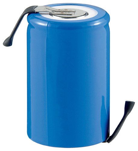 Wentronic NiCd Akku 4/5 (SUB-C 1, 1200mAh, 2V Flattop Zelle)