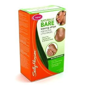 Sally Hansen Natural Bare Wax Strip Face & Little Spaces