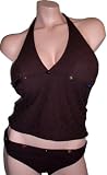 La Blanca by Rod Beattie Crochet Tankini Swimwear