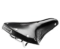 Brooks Saddles Imperial B17 S Standard Bicycle Saddle with Hole and Laces (Women's, Black)
