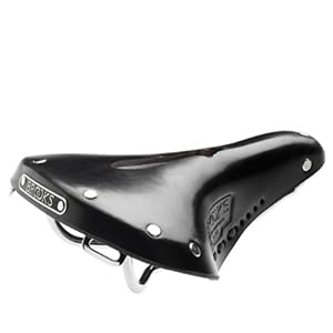 Buy Brooks Saddles Imperial B17 S Standard Bicycle Saddle with Hole and Laces (Ladies, Black)