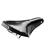 Brooks Saddles Imperial B17 S Standard Bicycle Saddle with Hole and Laces (Women's, Black)