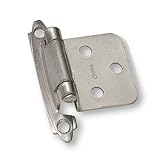 Review Laurey  / Laurey No Inset Self-Closing Hinge - Satin Chrome