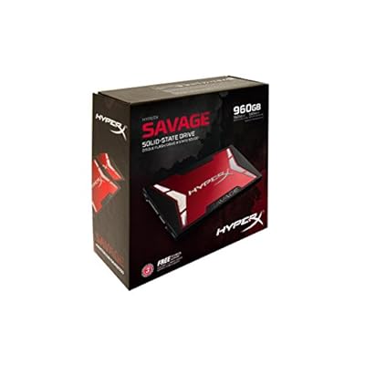 Kingston HyperX Savage 960GB SSD SATA 3 2.5 (7mm height) Solid Sate Drive Bundle Kit (SHSS3B7A/960G)