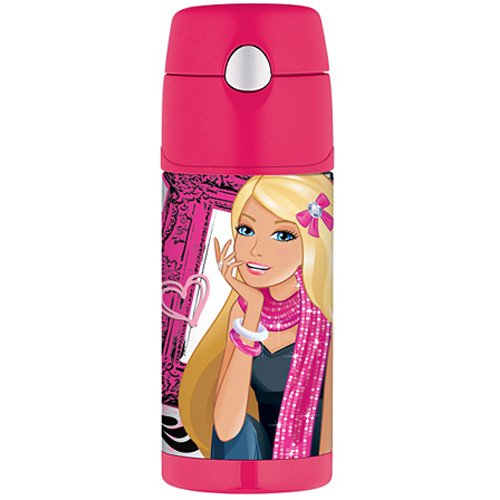 Thermos 12-Ounce Funtainer Bottle, Barbie