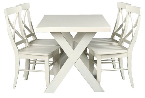 Childrens Toyshop  Kitchen & Housewares : Carolina Cottage Essex Hardwood Dining Table, Antique Parchment