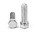 ASMC Industrial 0.63-11 x 3 - FT Coarse Threaded Grade 8 Hex Tap Full Threaded Bolt44; Alloy Steel - Thermal Black Oxide - 50 Piece