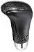 Pilot Automotive PM-2111E Motorsport Leather with Real Carbon Fiber Manual Stick Shift Knob