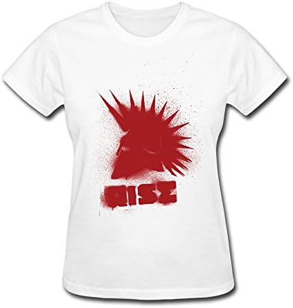 Guiwan Women's Red Rising Pierce Brown T-shirt