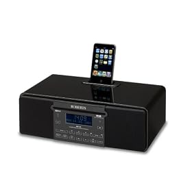 Roberts MP43 Sound 43 CD/DAB/FM Digital Sound System with Dock for iPod-Black