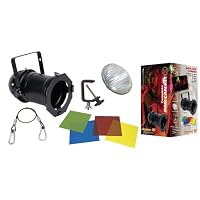 American DJ 46 Black Combo Complete with 200W Lamp and Accessories