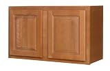 Timberpro 30-Inch Wide by 18-Inch High, Factory Assembled - Ready to Install All Wood Kitchen Cabinet, Westport Cinnamon Maple W3018-WCN