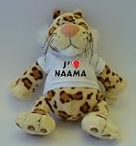 Peluche l�opard avec J_aime Naama T-Shirt