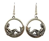 Surgical Steel Dangle Earrings Fantasy Mermaid