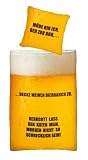 Herding 445927050 Bettw&auml;sche Young Collection Bier, 80x80 + 135x200 cm, Linon