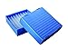 Heathrow Scientific HS120384 True North Flatpack PP Freezer Boxes, 100 Place, 0.5 mL, Blue (Pack of 10)